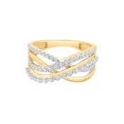 Diamant Exquis Prstan zlata