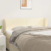 Uzglavlje s ušima krem 147x23x78/88 cm od umjetne kože
