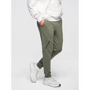 Ombre Mens structured knit sweatpants - light beige