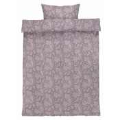 Set flanelske posteljine PATRICIA 140x200 svetlo ljubicasta