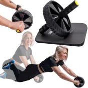 shumee TRBUŠNO KOLO ZA VAJE ZA TREBUŠNE MIŠICE, VALJ ZA CROSSFIT