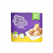Papirnate brisače Lemon XXL, Violeta, 2 kosa