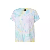 Womens T-shirt Tie Dye Boyfriend Tee pastel