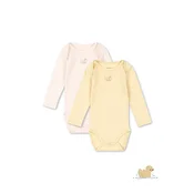 Fanga Fontana  body za dojenčke bombažno PERLA 2 PACK LS BODY OCS paket 2 kosov