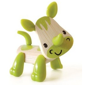 Djecja igracka od bambusa Nare – Mini životinja Nosorog