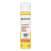 Garnier Vitamin C posvetlitvena meglica za obraz z UV zaščito SPF50+ 75 ml