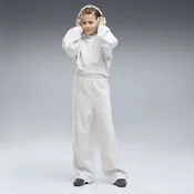 PUMA Essentials Relaxed Slouchy Pintuck Pants Youth, Kids, White Glow Heather, 15-16Y
