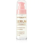 Dermacol Ceramide Regenerating & Calming Serum obnovitveni in pomirjajoči serum za obraz 30 ml za ženske