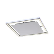 Paul Neuhaus Helix LED stropna svetilka kvadratna 50cm - Dnevna soba / jedilnica - Sodobni - aluminij, bela barva - Kovina