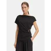 Rinascimento Bluza CFC0128664003 Črna Regular Fit