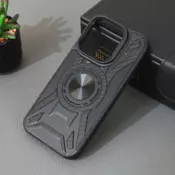 Maska Combat za iPhone 15 Pro Max crna