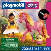 PLAYMOBIL 72218 - Zbirateljski samorog Morgentau z vilo - 1 k.