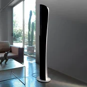 Artemide Cadmo črno-bela LED-stojna svetilka 2.700 K - Dnevna soba/jedilnica - Dizajn - črna, bela - Kovina