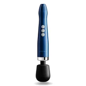 Doxy 2.0 Die Cast Compact Cordless Wand Massager Metal Blue