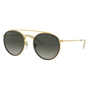 Ray-Ban Naocare za sunce 0RB3647N 923871 51 Round Double Bridge, Zlatne