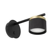 Zidna lampa 1xGX53/35W/230V crna/zlatna