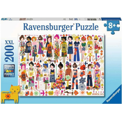Ravensburger Puzzle Cvetlični motivi XXL 200 kosov