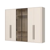 Jela Ormar Rondo P6-2AL/RO, 288x225x56cm, Bež