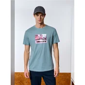 Sinsay - Majica sa printom - grey blue