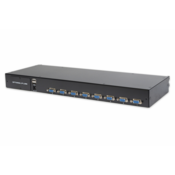 Digitus DS-72213 KVM switch Rack mounting Black