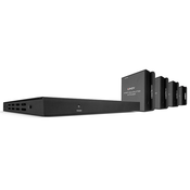 LINDY 70m Cat.6 4 Port HDMI 4K30 & IR Splitter Extender with Loop Out