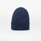 Kapa adidas Everyday Icons Beanie With Tonal Metal Trefoil Night Indigo OSFL
