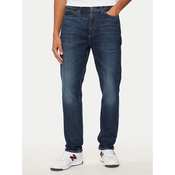 Lee Jeans hlače Austin 112355804 Mornarsko modra Tapered Fit