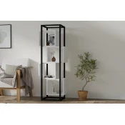 Hanah Home Polica 44x140x29cm Bela