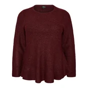 Zizzi Bluza EPLUM bordo