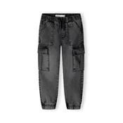 MINOTI Kavbojke črn denim