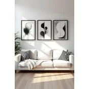Wallity Uramljena slika Huhu436, 30x40 cm , 3 dela