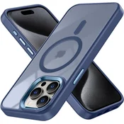 Overboard Ovitek za iPhone 15 Pro Max, MagColor za MagSafe, moder