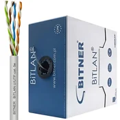 BIT Omrežni kabel U/UTP kat. 5e BiTLAN 200MHz zvita parica notranji LAN 1 m