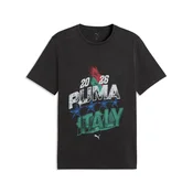 PUMA Fanpack 90s Bespoke Relaxed Tee Men, Football, Black/Sport Green, M