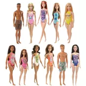 Lutka Mattel - Barbie, u kupacem kostimu (asortiman)
