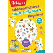 Easter Hidden Pictures Puffy Sticker Playscenes