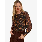 love & roses Bluza rjava/marelica