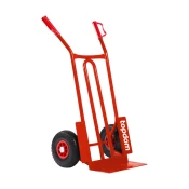 VOZIČEK ZA VREČE - RUDL TOPDOM, NOSILNOST 250kg, RDEČ | Topdom