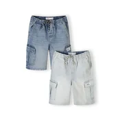 MINOTI Kavbojke moder denim/pastelno modra
