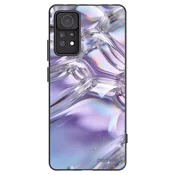 Silikonski črni ovitek za Xiaomi Redmi Note 11 Pro 5G - Iridescent bubbles
