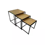 Set stocica Compact Natur, 3 komada, Smedi