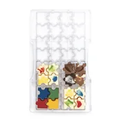 Decora Profesionalni model za čokolado PUZZLE