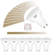 GY GU10 LED zatemnilna nevtralno bela – 6 kosov