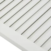 Vrata za ormaric rešetkasta 2 kom bijela 61,5x39,4 cm borovina
