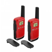 Motorola Walkie Talkie, domet 4 km, 16 kanala, crvena - TLKR T42 RD
