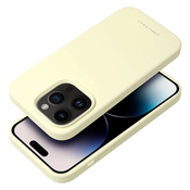 Roar Cloud-Skin maska za iPhone 14 Pro svetlo rumena