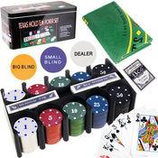 Texas poker set 200 kos