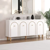 Hanah Home Konzolni sto Orion, 150x73x36 cm, Beli