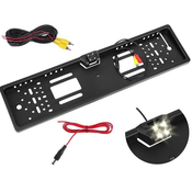 Kamera za vzvratno vožnjo LED diode v okvirju za tablice ANTI-FOG