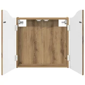 vidaXL Omara za tarče Artisan hrast 56 x 12 x 63 cm Inženirski les